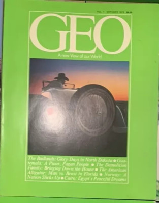 1 set of 14 GEO Magazines, US Premier Issues 1979 and last US Issues Jan. & Feb.