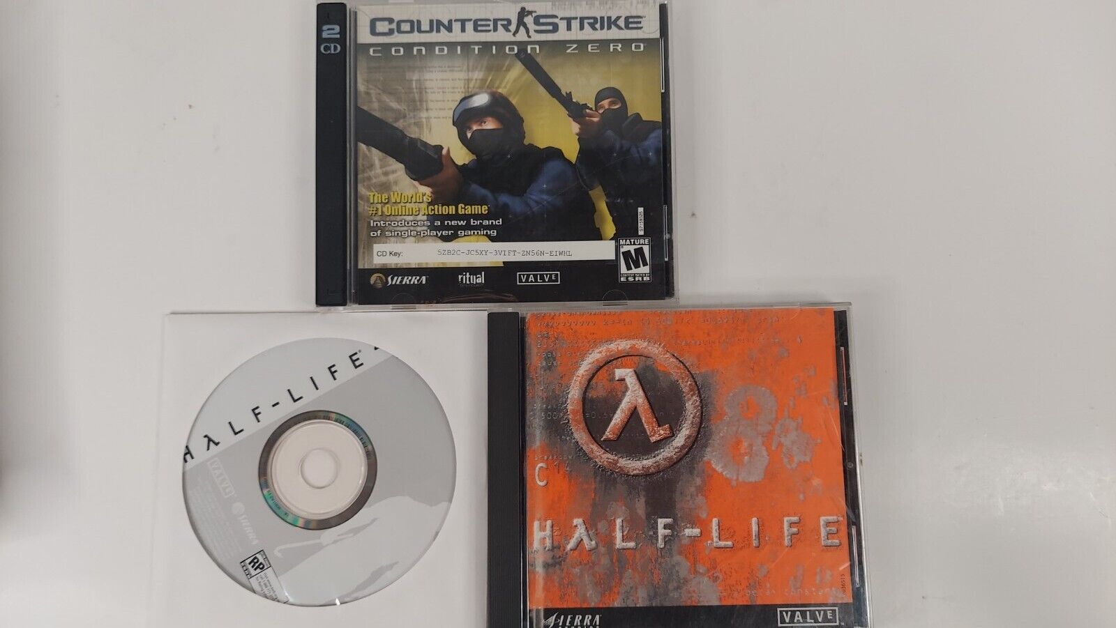 Counter Strike Condition Zero 2-Disc with Manual CD-ROM For PC