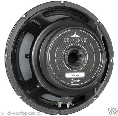 Eminence BETA-10CX 10'' Coaxial Pro Audio Speaker 8 ohm - FREE SHIPPING!