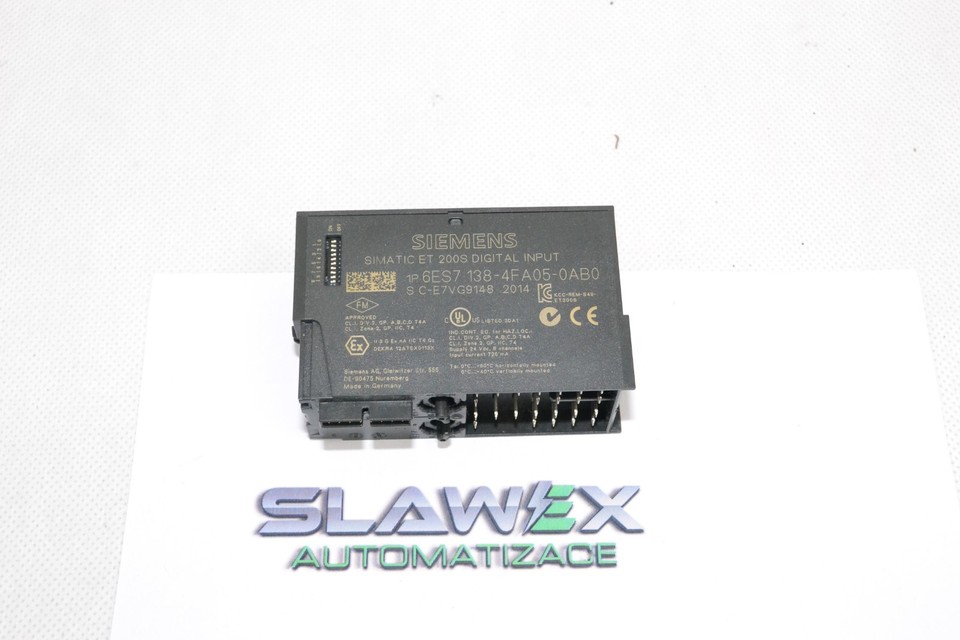 Siemens 6ES7138-4FA05-0AB0 SIMATIC ET 200S F-DI Module - Foto 13