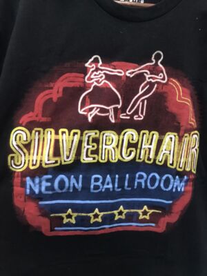 Silverchair Neon BallRoom Retro Style Black Unisex Tshirt Reprint