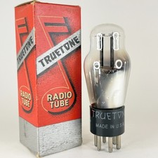 (1) Tested Balanced Truetone 25Z5 Tube with Box Date Code 048 Rectifier Doubler