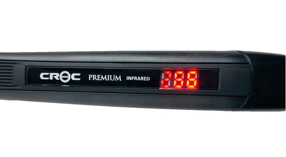 CROC Premium Infrared 1.5”Flat Hair Straightening Iron Digital ( Premium 2 IFR ) - Image 4 of 4