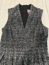 Vince Camuto Black Fit & Flare Dress Size 10