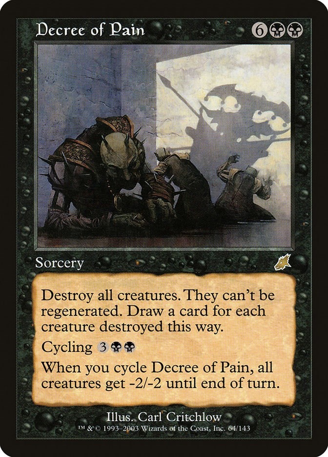 Decree of Pain #64 *Normal* Scourge - LP MTG