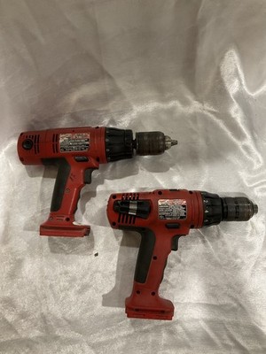 Milwaukee 18V Brushless Cordless 1/2  Hammer & Driver Drill &Handle TESTED/WORK*