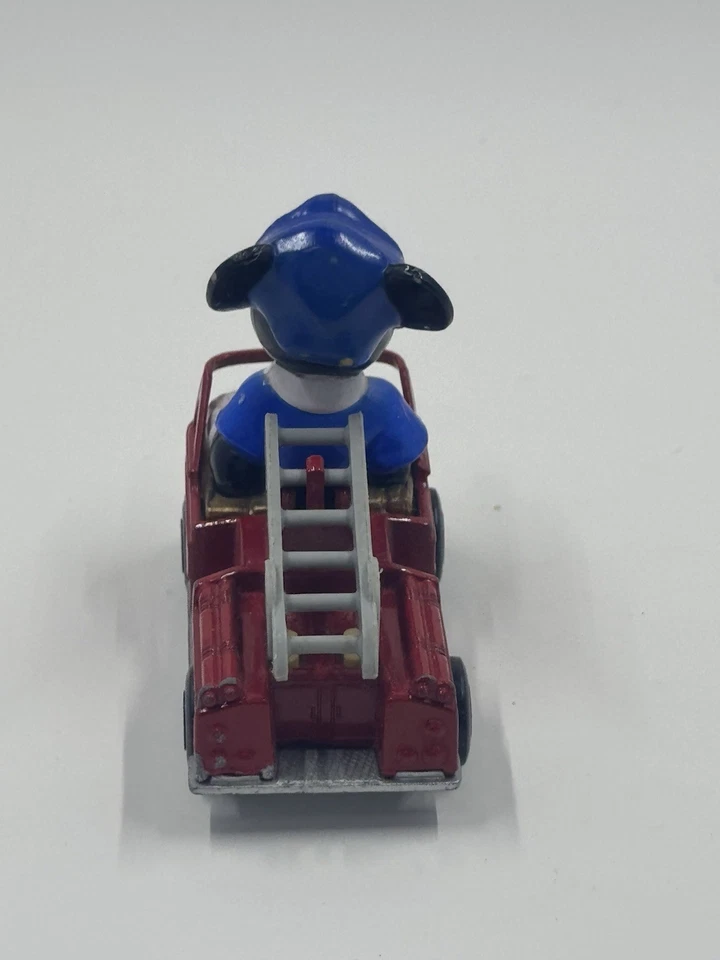 Vintage Mickey Mouse in Fire Truck Matchbox 1979 Lesney Disney Series No. 1  - Image 4 of 4