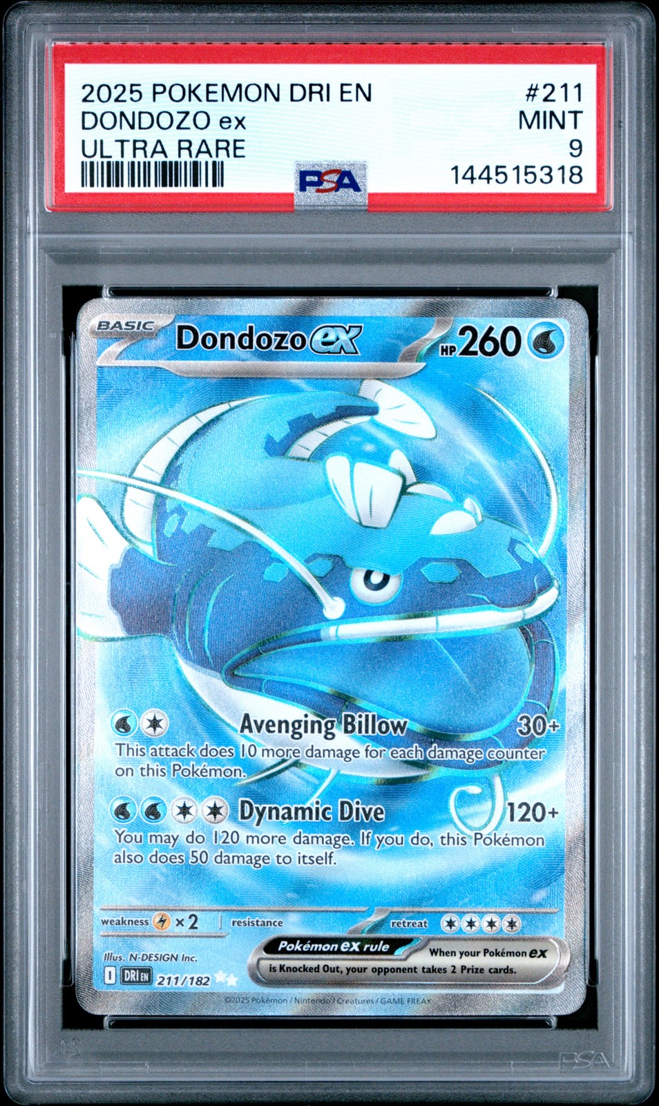 Dondozo ex #211