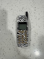Original Nokia 5110 Cell Phone with Zebra Cover