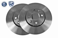 2X Bremsscheibe Vorne Vaico V46 80014 FÜR Dacia Lada FÜR Nissan Scheibenbremse