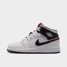 Big Kids' Air Jordan Retro 1 Mid Casual Shoes DQ8423 109