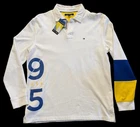 NWT Tommy Hilfiger Rugby Polo Shirt Men’s Large New w/ Tags Off Shore 78C8980