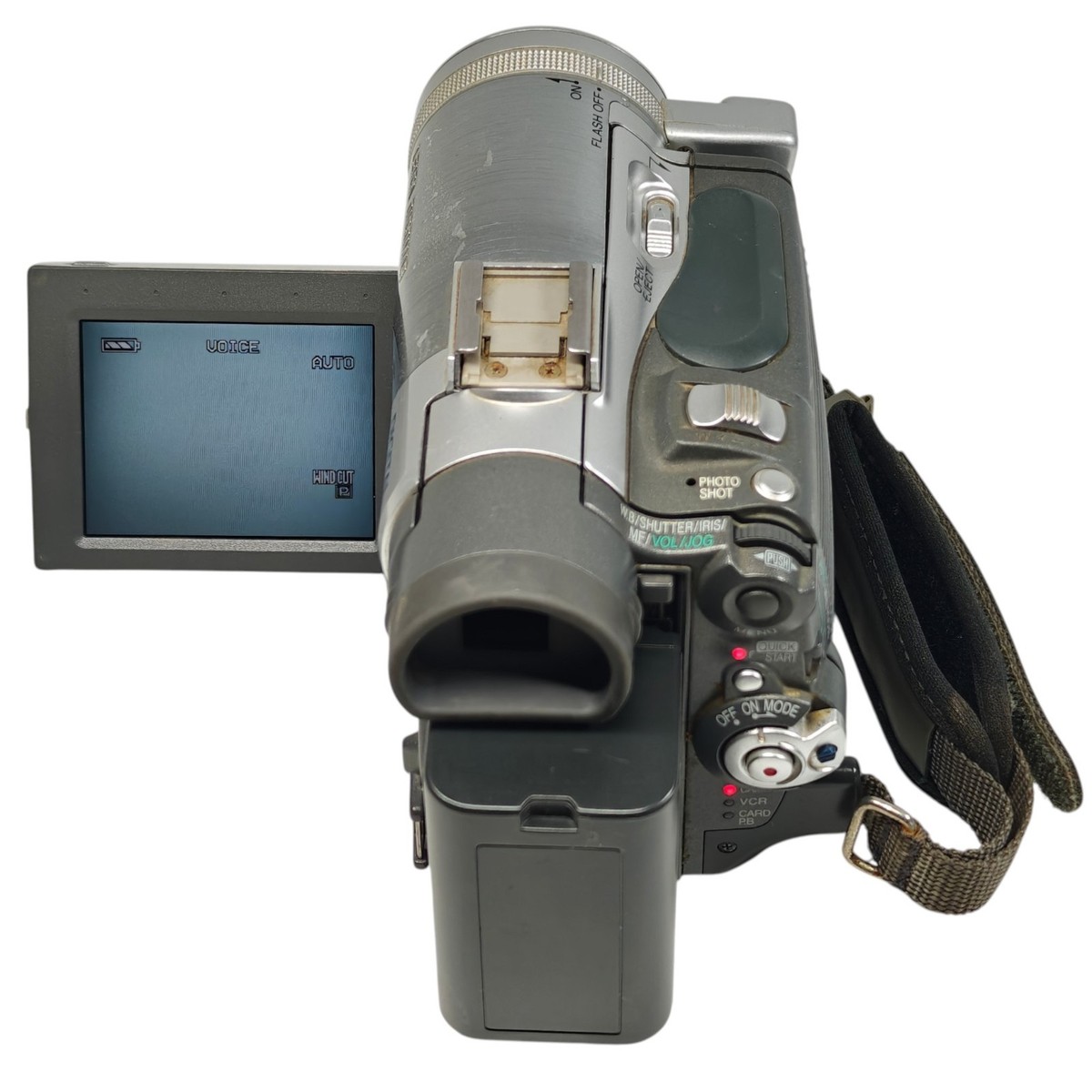 Panasonic NV-GX7 MiniDV Camcorder Silver 10x Optical Zoom Retro
