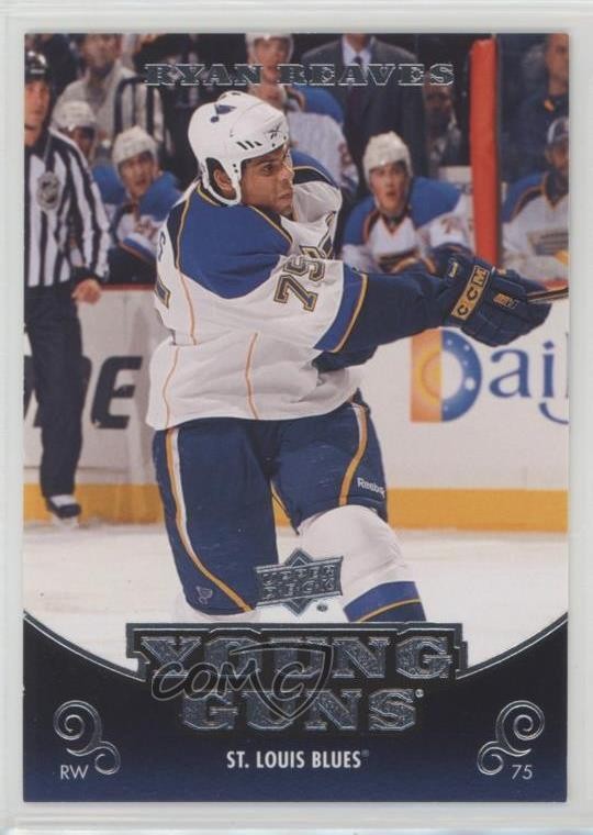 2010-11 Upper Deck Young Guns Ryan Reaves #493 cp4