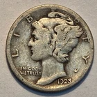 Very Good++ 1923 S Nicer Low Mintage Mercury Dime