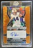 2025 Prizm Draft Picks Tyler Warren Signing Day RC Orange Pulsar Auto #/35