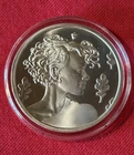 1oz Oakland Silver & Gold Acorn Girl .999 Fine Silver