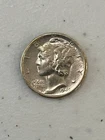 1945 S Mercury Dime AU/BU
