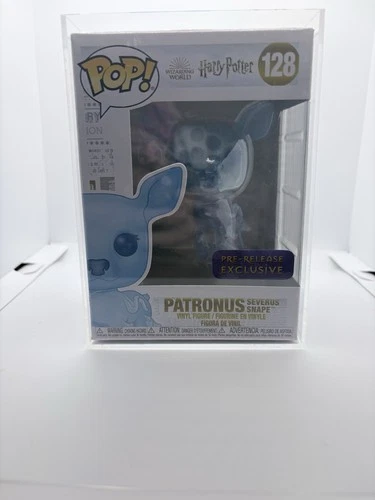 Harry Potter Funko Pop 128 Severus Snape Patronus Wizard World Blue Exclusive