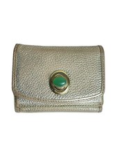 HASHIBAMI Tri-fold Wallet, Cowhide, BEG, Plain, Women's, Ha-2008-729