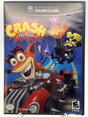 Crash: Tag Team Racing (Nintendo GameCube, 2005) CIB | Complete | Tested