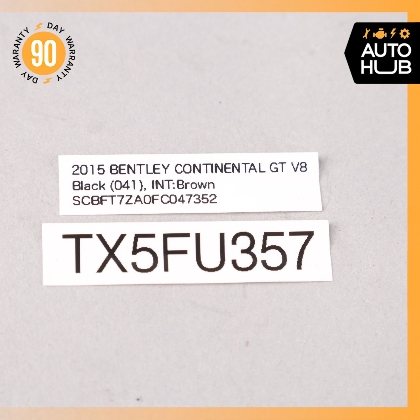 12-18 Bentley GT Flying Spur Right Fuel Pump Level Sending Unit 3W8919087F OEM