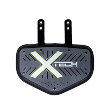 XTECH Vented 5-Sided Football Backplate - Universal Adjustable Back Plates fo...