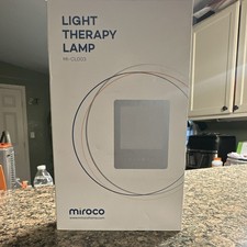 Miroco Light Therapy Lamp MI-CL003 Portable 3 Settings Adapter White
