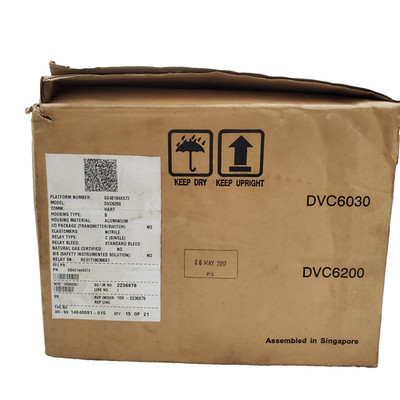 Emerson Fisher FIELDVUE DVC6200 HART Digital Valve Controller GE40184X572 New