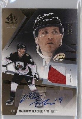2023 SP Game Used Edition Premium Materials 8/10 Matthew Tkachuk #129 Auto 1tj3