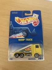 Hot Wheels Ramp Truck 1991 #187 Yellow 