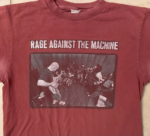 Rage Against The Machine Tour Music Concert T-S 1990s vintage concert t-shirt, vintage, single stitch, B+ condition