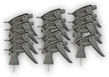Tolco 28mm Gray Chemical Resistant Spray Head 9-1/4" Dip Tube (12-Pack)