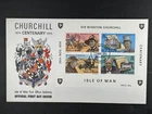 Isle Of Man FDC 1974 SIR WINSTON CHURCHILL Centenary 1974 First Day Cover