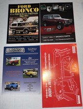 1966-1970 Ford Bronco Body Interior Assembly Manual Plus Other Publications