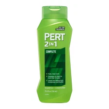 Pert 2 in 1 Complete Clean Shampoo and Conditioner for Men 25.4 Fl Oz