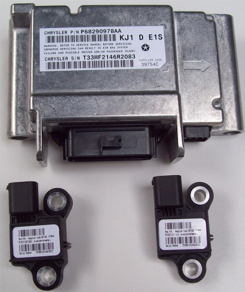 Chrysler Cherokee Air Safety Bag ECU CBSZR064AA 2003-2004 - Image 2 of 4