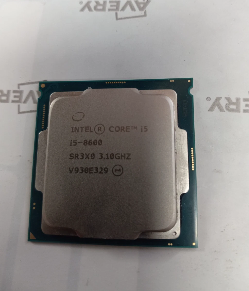 Intel Computer Processors Intel Core i5-8600 Processor Model for
