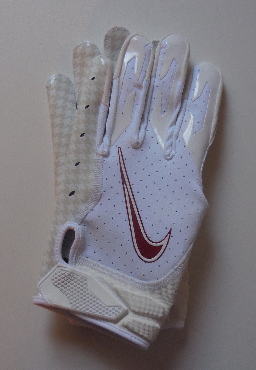 Nike Vapor Jet 6.0 “Alabama Edition” Nike Vapor Jet 6.0 Football Gloves NCAA Alabama Crimson Tide