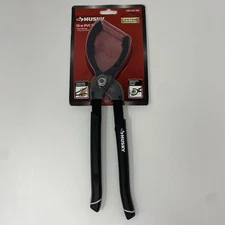 Husky 12 in. PVC Pliers with 2-1/2 in. to 4-5/8 in. Jaw Capacity