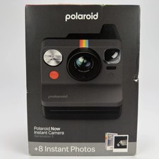 Polaroid Now Instant Camera Gen 3 Black B W Film Bundle 8 Photos Brand New