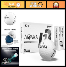 Distance Golf Balls - Soft Feel, Long Distance, Low Spin Design, Low Compression