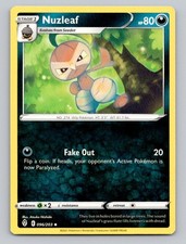 Nuzleaf #096/203 Uncommon SWSH07: Evolving Skies Pokemon