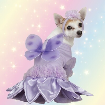Dog Halloween Costume Sugar Plum Fairy Purple Pet Nutcracker