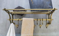 French Luggage Rack Train Wall Mounted Rack vintage Style luxury Home decor