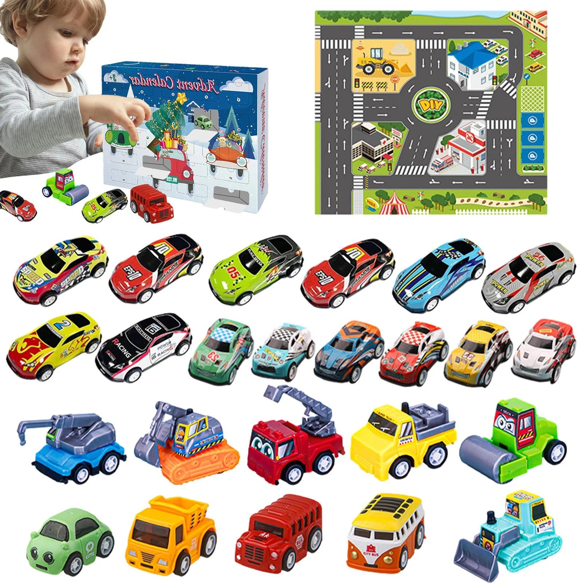 Toy car hotsell advent calendar