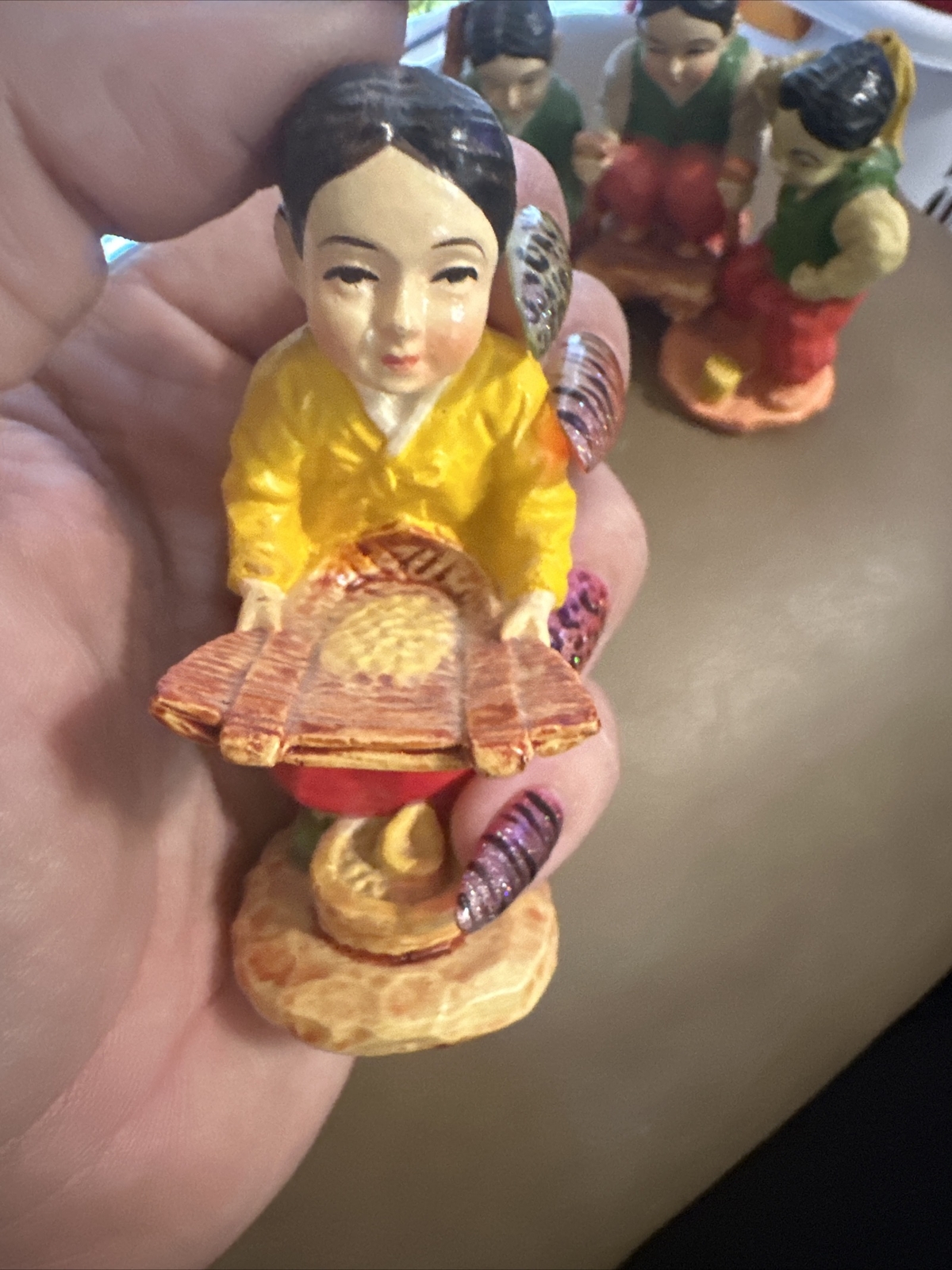vintage Korean/Asian Figurines 4x eBay