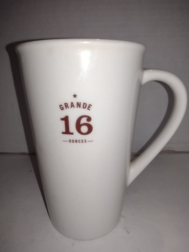 Lot of 3 Starbucks Coffee Tea Cup Mugs Red Gold Dot Granda 16 Travel Mermaid #6M - Picture 8 of 9