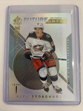Alex Broadhurst 2018-19 SP Authentic Spectrum FX Future Watch Level 1 C'D S-52