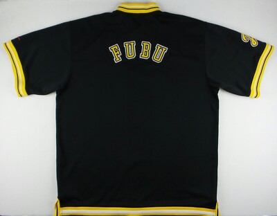 Vintage FUBU City Series Collection LA Louisiana ButtonUp Jersey
